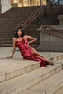 VESTIDO COM BABADO SEREIA